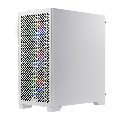 Cooler Master Elite 302 White ARGB M-ATX Mini Tower Case
